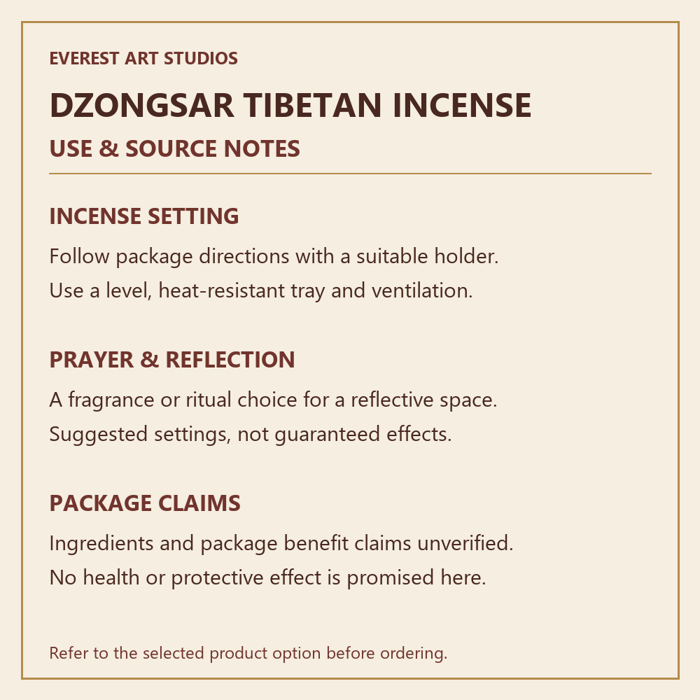 use & source notes
