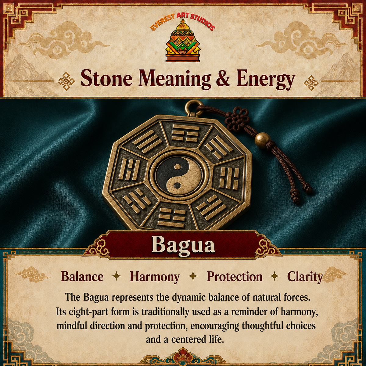 Everest Art Studios bagua meaning and energy
