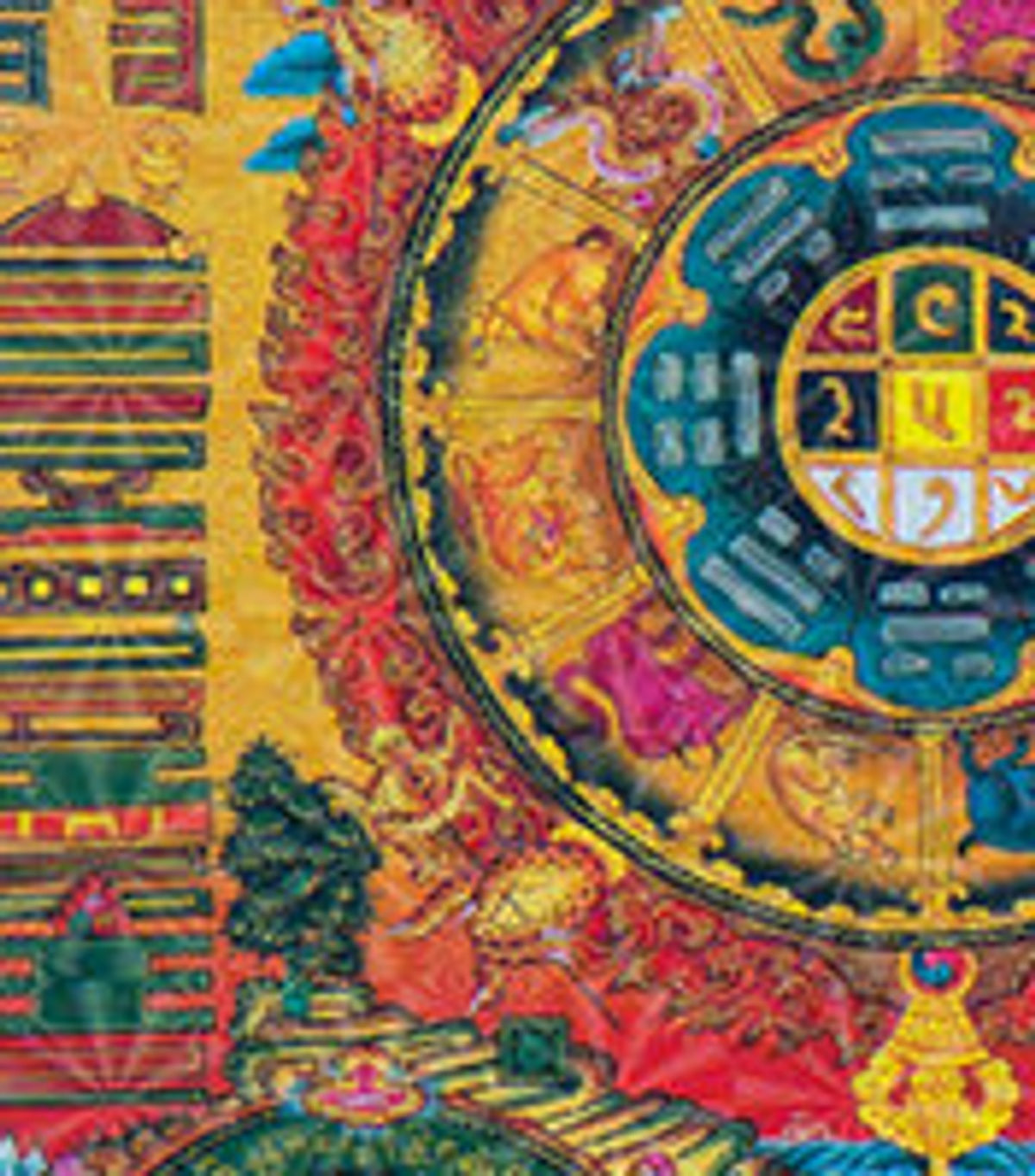 Nine Palace Bagua Zodiac detail-4