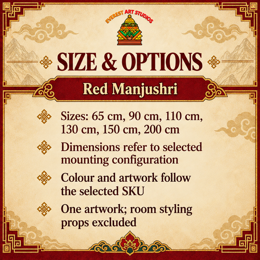 Red Manjushri spec