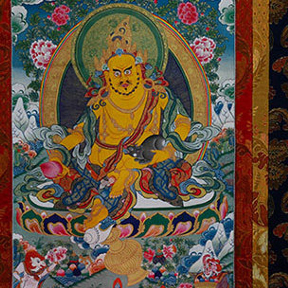 Yellow Jambhala detail-1