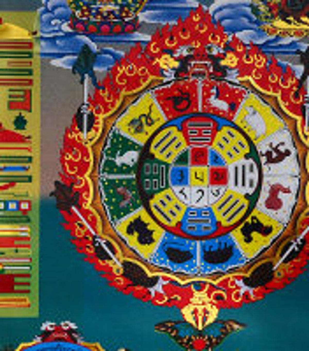 Nine Palace Bagua Zodiac detail-4
