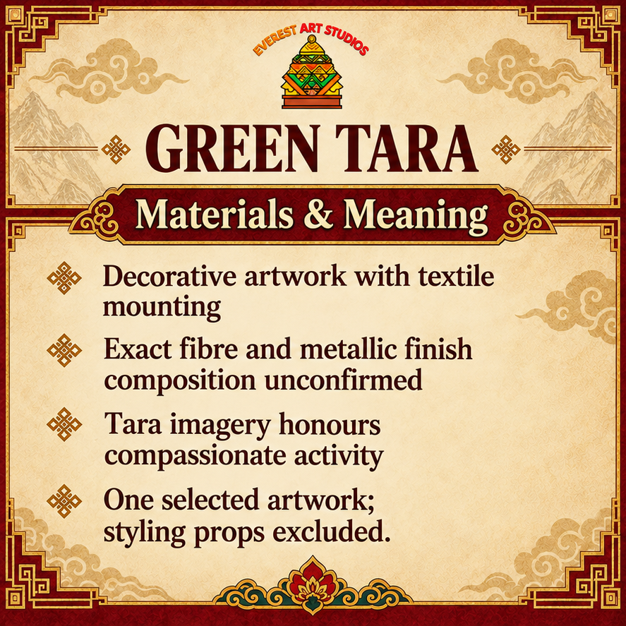 Green Tara material