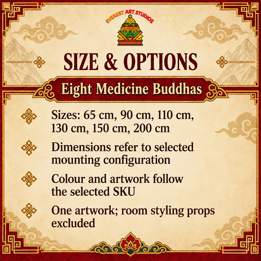 Eight Medicine Buddhas spec