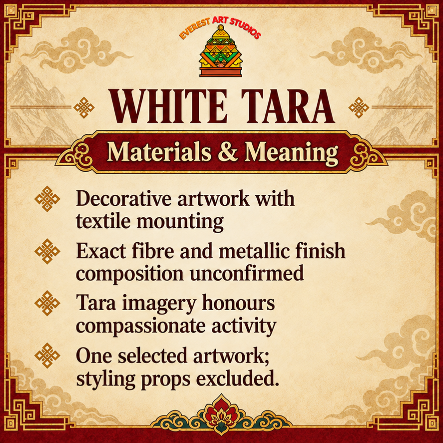 White Tara material