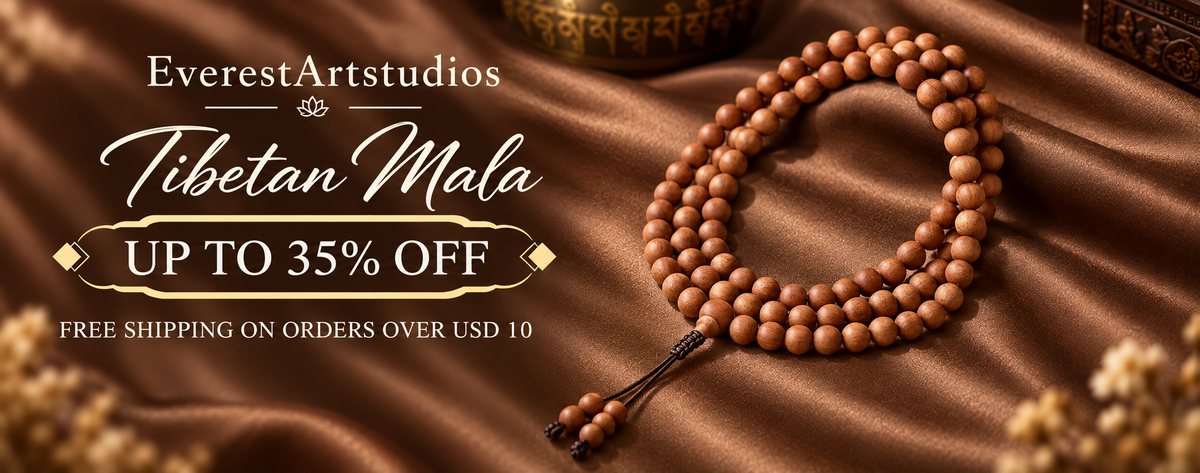 Tibetan Mala — Up to 35% off. Free shipping on orders over USD 10.