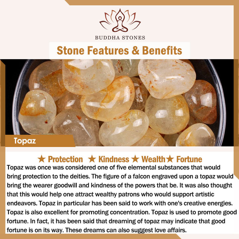 Buddha Stones Natural Hetian Topaz Amber Lotus White Jade Pearl Success Bracelet