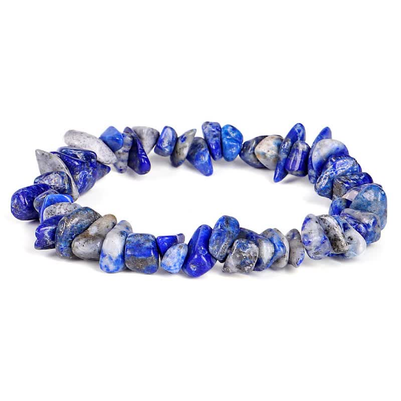 Buddha Stones Amethyst Lazurite Lapis Lazuli Various Crystal Stone Healing Positive Bracelet