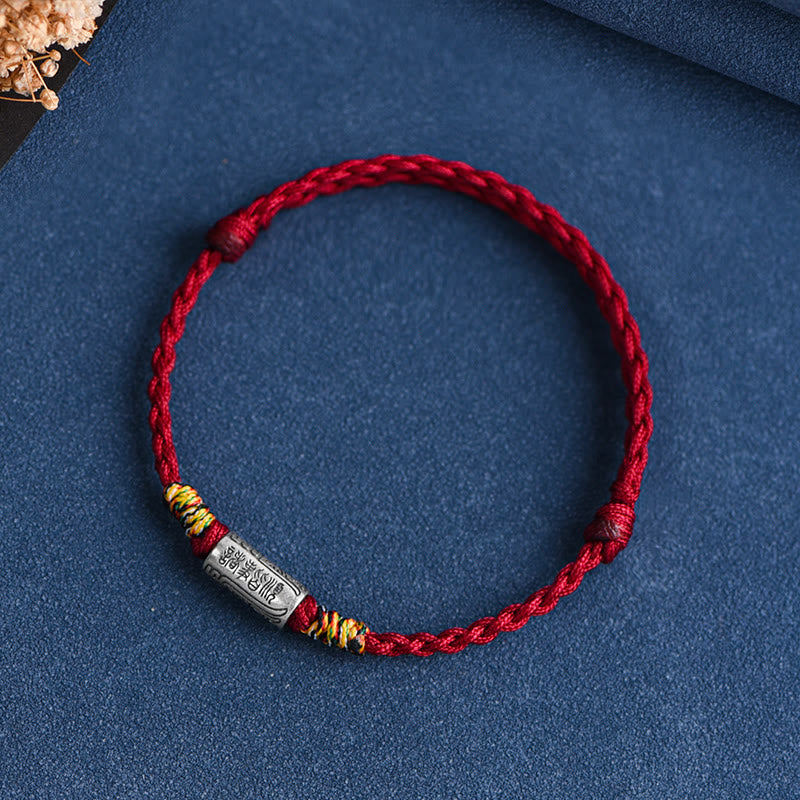EverestArtstudios Handcrafted 925 Sterling Silver Everything Goes Well Design Protection Strength Bracelet Anklet