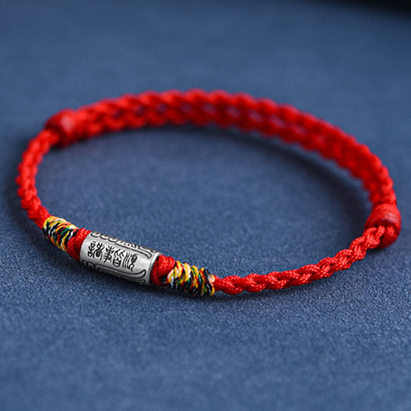 EverestArtstudios Handcrafted 925 Sterling Silver Everything Goes Well Design Protection Strength Bracelet Anklet