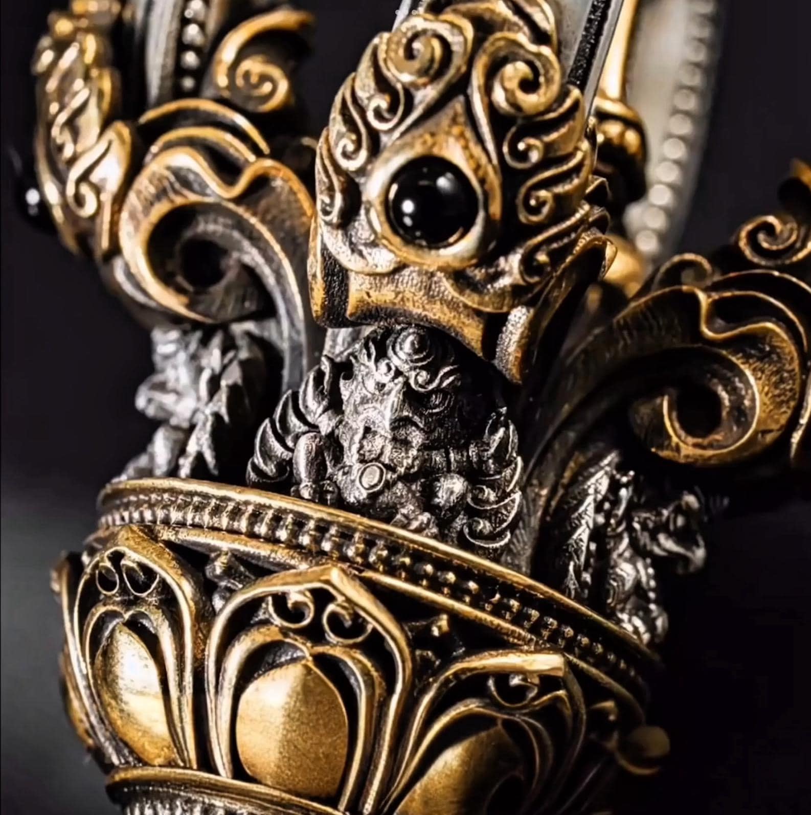 Handcrafted Vajra Nepalese Dorje Brass Handmade Tibetan Style gift Tibetan Sacred Buddhist Ritual