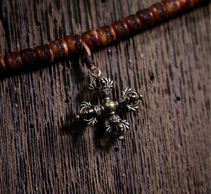 Handcrafted Tibetan Yak Bone Mala Bracelet, 108 Beads Buddhist Prayer Beads for Meditation, Yoga, and Spiritual Healing, Tibetan Jewelry