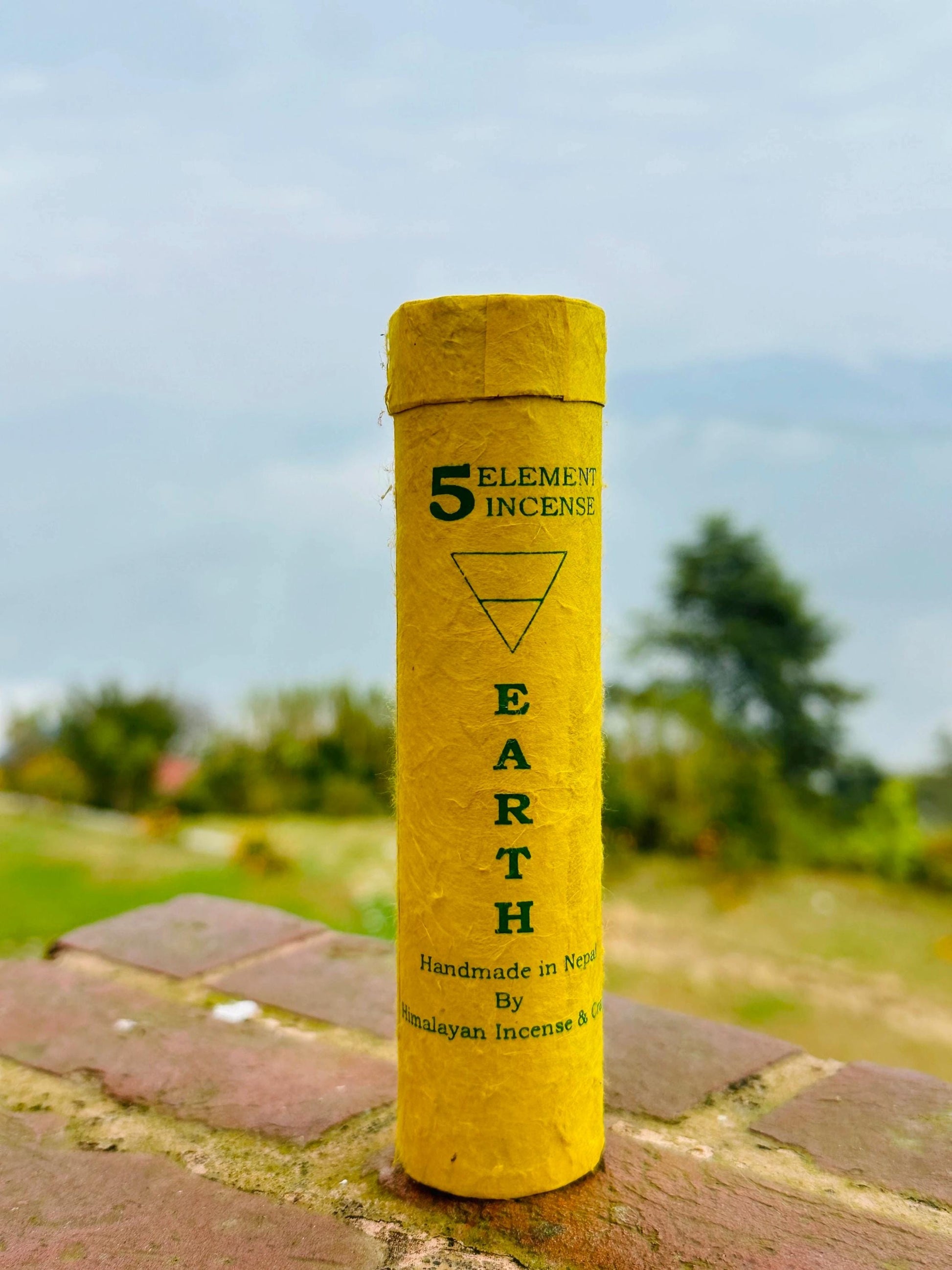 Handcrafted Tibetan Five Element Incense Set, Earth, Water, Fire, Wind, Space Traditional Himalayan Healing Aromatherapy