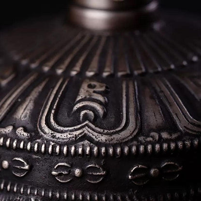 Handcrafted Tibetan Vajra Bell & Dorje Set, Brass, Spiritual Ritual Meditation Buddhist Decor Sacred Power Wisdom Symbol