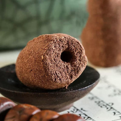 Sakya Phagpa Smoke Offering Torma Cones | Tibetan Backflow Incense | Sur Ritual Supply | Handmade Buddhist Incense ~45 Cones