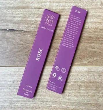 Rose Himalayan Incense Handcrafted Bhutanese Meditation yoga Tibetan Buddhist Natural Herbal Incense Sticks Stress Relief spiritual