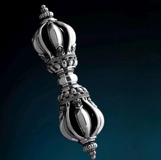 Handcrafted Vajra Nepalese Dorje Brass Handmade Tibetan Style gift Tibetan Sacred Buddhist Ritual