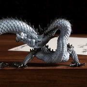 Messing-Drachenstatue für Feng Shui, 39 cm