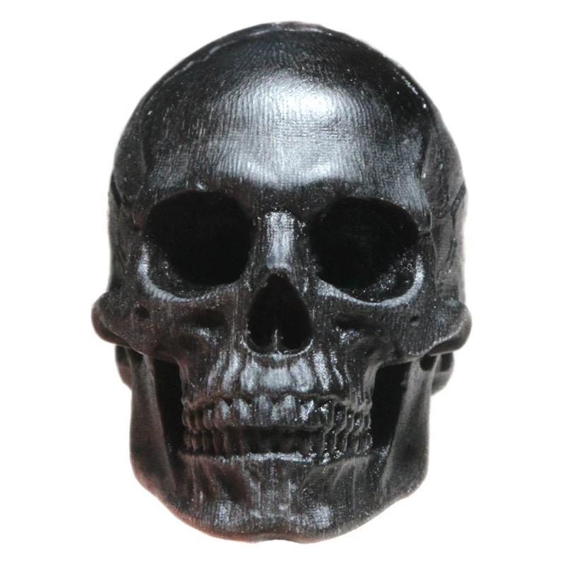 Handcrafted Tibetan Skull Bead