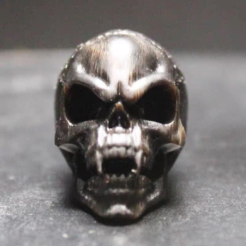 Handcrafted Tibetan Skull Bead