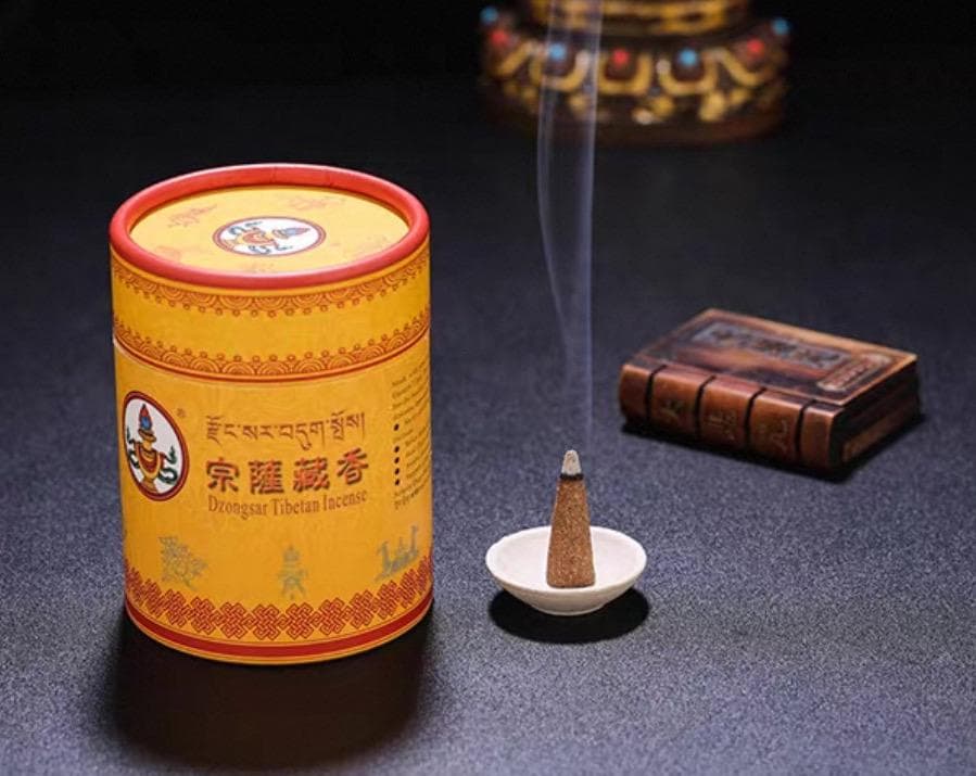 Authentic Dzongsar Tibetan Cone Incense