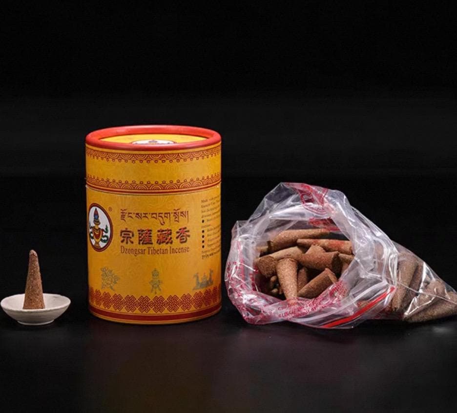 Authentic Dzongsar Tibetan Cone Incense