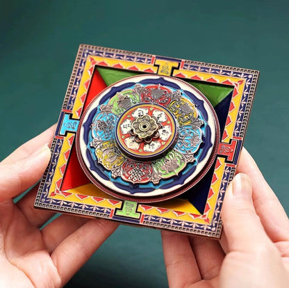 Tibetan Mandala Incense Holder
