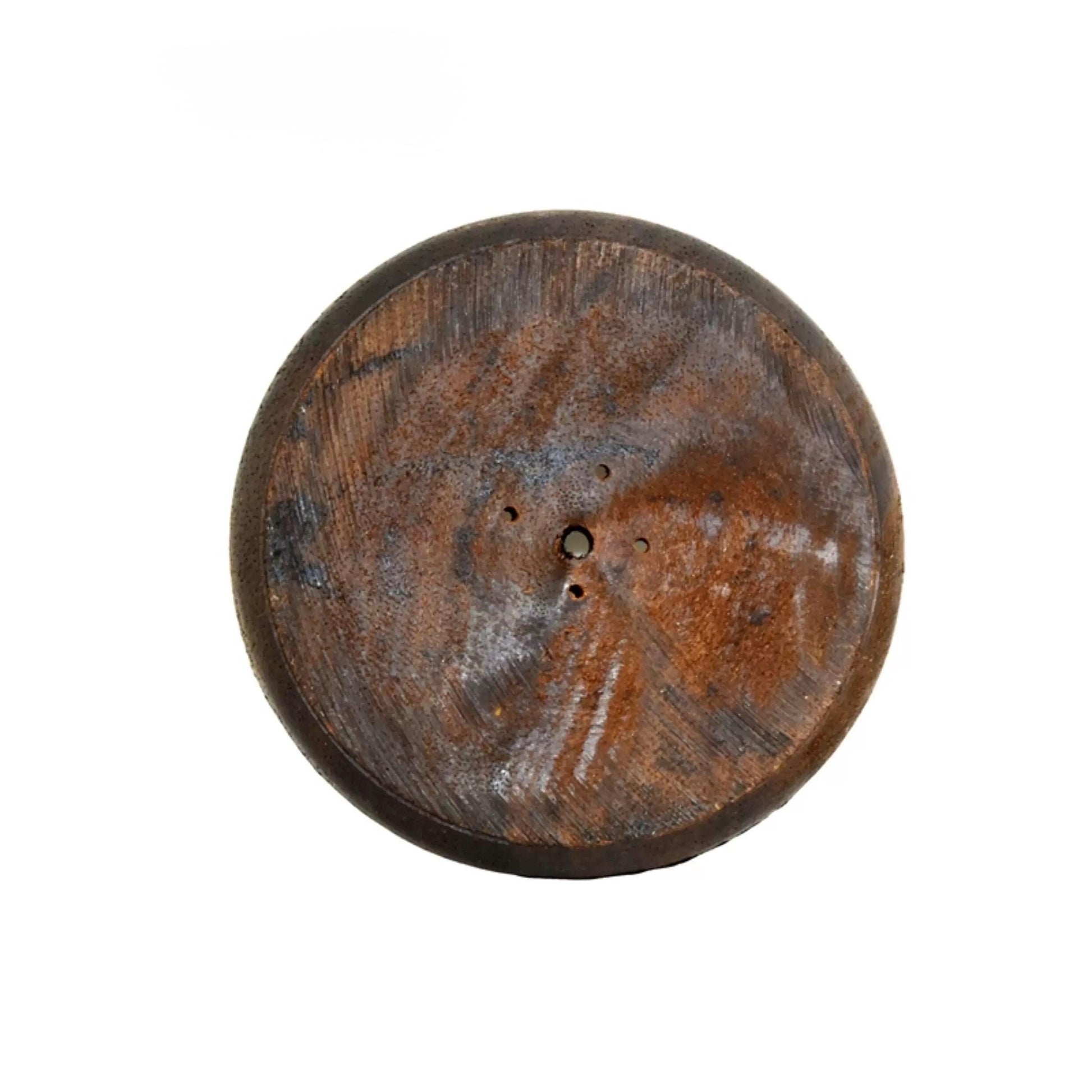 Handcrafted Nepalese Incense Holder | Large 9.2cm Base | 5mm Thick Incense Burner | Tibetan Incense Stand