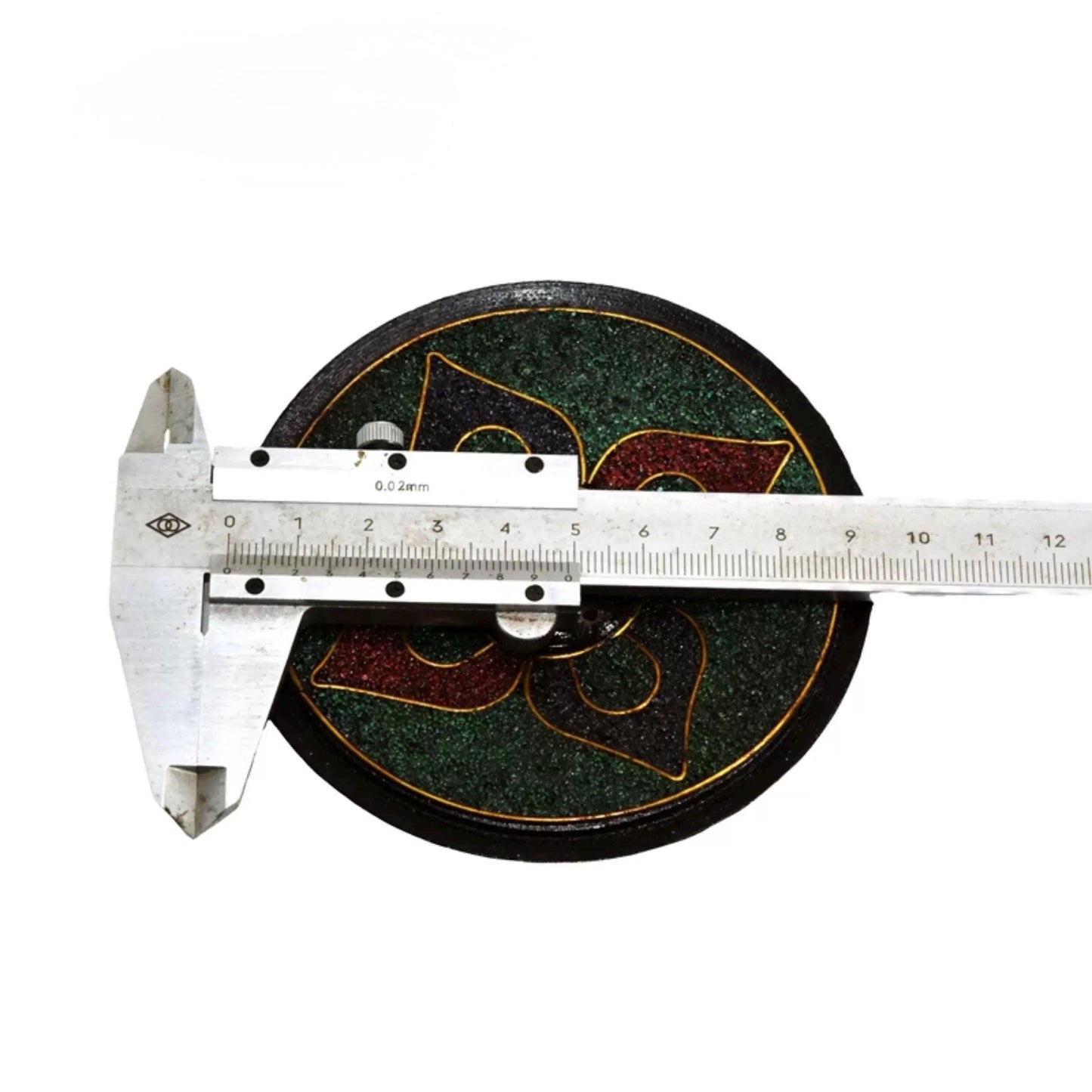 Handcrafted Nepalese Incense Holder | Large 9.2cm Base | 5mm Thick Incense Burner | Tibetan Incense Stand