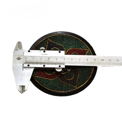 Handcrafted Nepalese Incense Holder | Large 9.2cm Base | 5mm Thick Incense Burner | Tibetan Incense Stand