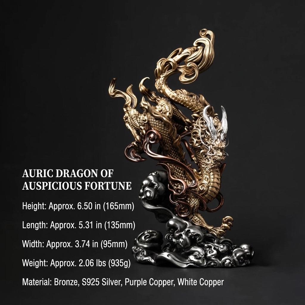 Brass Pi Xiu Figurine Feng Shui Wealth Guardian Statue, Chinese Auspicious Beast Sculpture for Office Desk Decor, Housewarming Business Gift