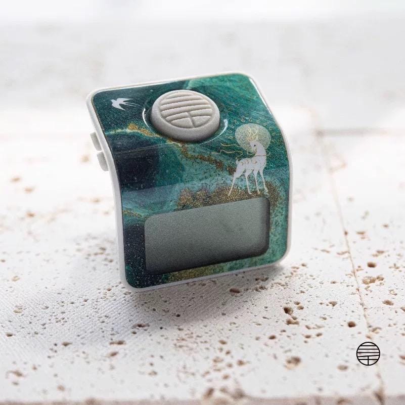 9 Channel Digital Finger Counter, Rechargeable Tally Counter with LED Backlight, Upgraded Handheld Clicker for Prayer & Sports, Minimalist