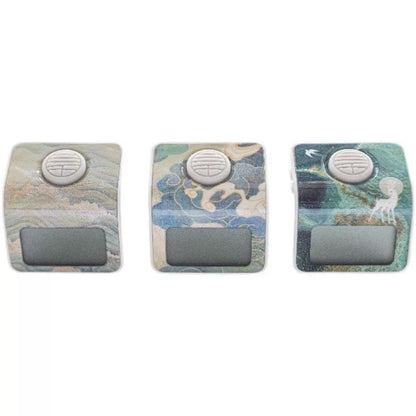 9 Channel Digital Finger Counter, Rechargeable Tally Counter with LED Backlight, Upgraded Handheld Clicker for Prayer & Sports, Minimalist