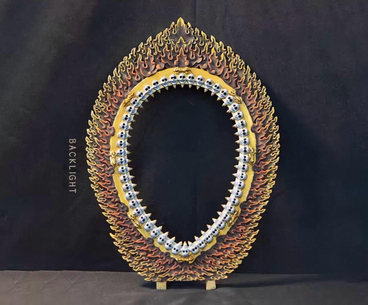 Handmade Painted Kurukulla Statue, Nepali Tibetan Tantric Buddhism Art, Pure Copper Hand Engraved Kurukulla Goddess, Vajrayana Altar Decor