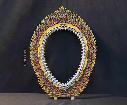 Handmade Painted Kurukulla Statue, Nepali Tibetan Tantric Buddhism Art, Pure Copper Hand Engraved Kurukulla Goddess, Vajrayana Altar Decor