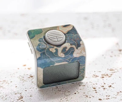 9 Channel Digital Finger Counter, Rechargeable Tally Counter with LED Backlight, Upgraded Handheld Clicker for Prayer & Sports, Minimalist