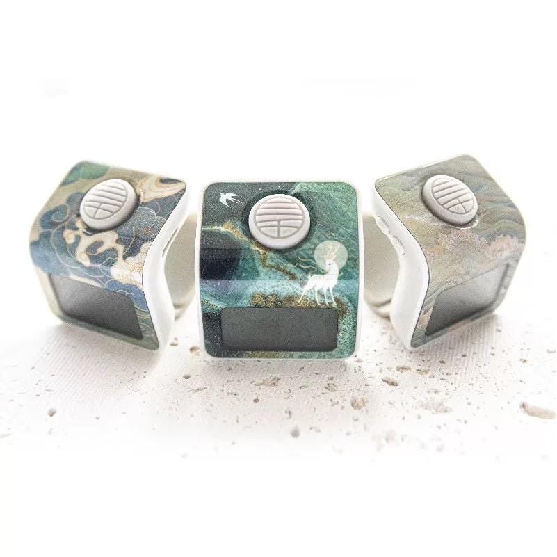 9 Channel Digital Finger Counter, Rechargeable Tally Counter with LED Backlight, Upgraded Handheld Clicker for Prayer & Sports, Minimalist