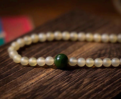 EverestArtStudios Vintage Star & Moon Bodhi Seed Mala Bracelet – 108 Beads | Tibetan Style Meditation Bracelet | Natural Bodhi Root