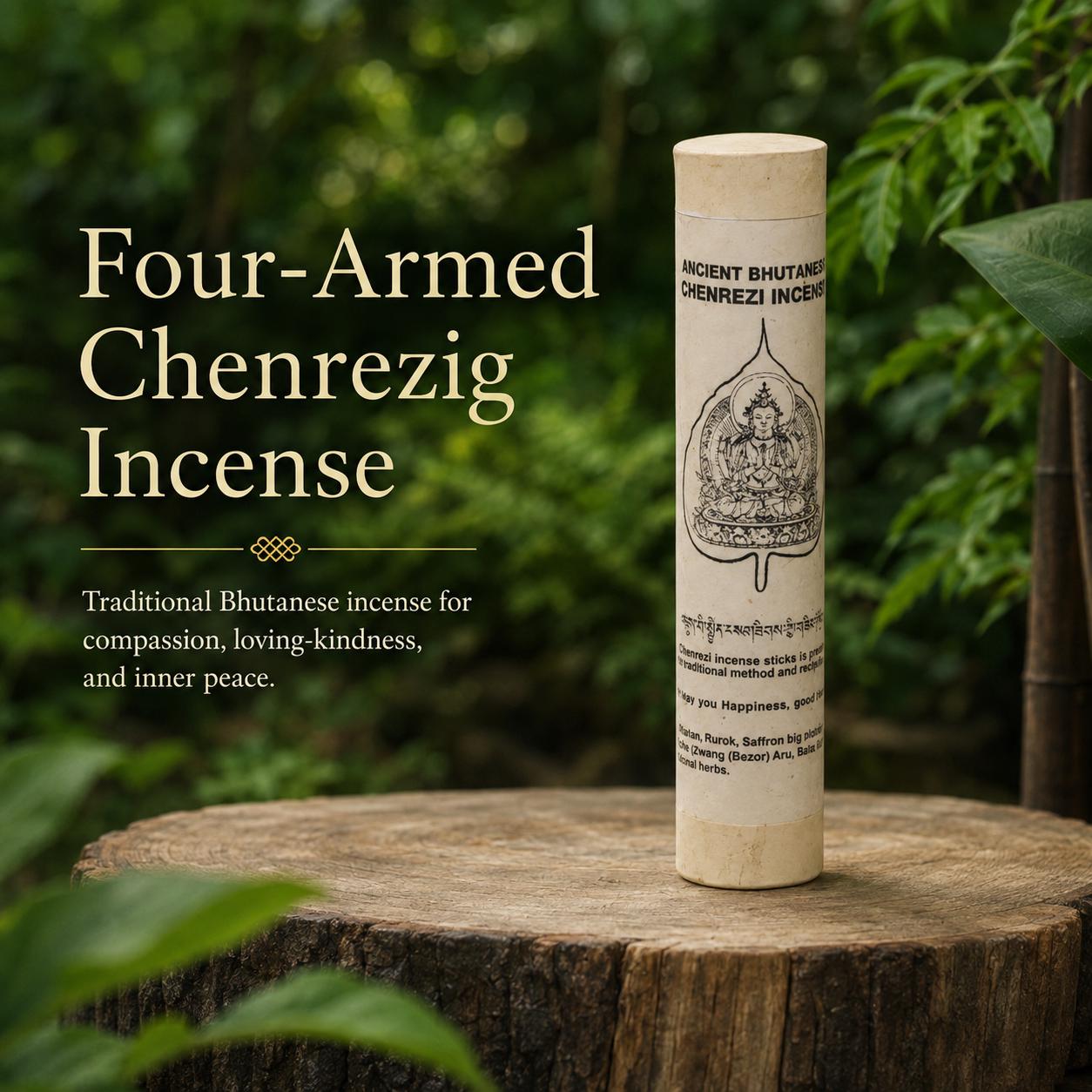 Traditional Bhutanese Medicine Buddha Incense | Natural Herbal Incense | Handmade Buddhist Meditation Incense | 30 Sticks