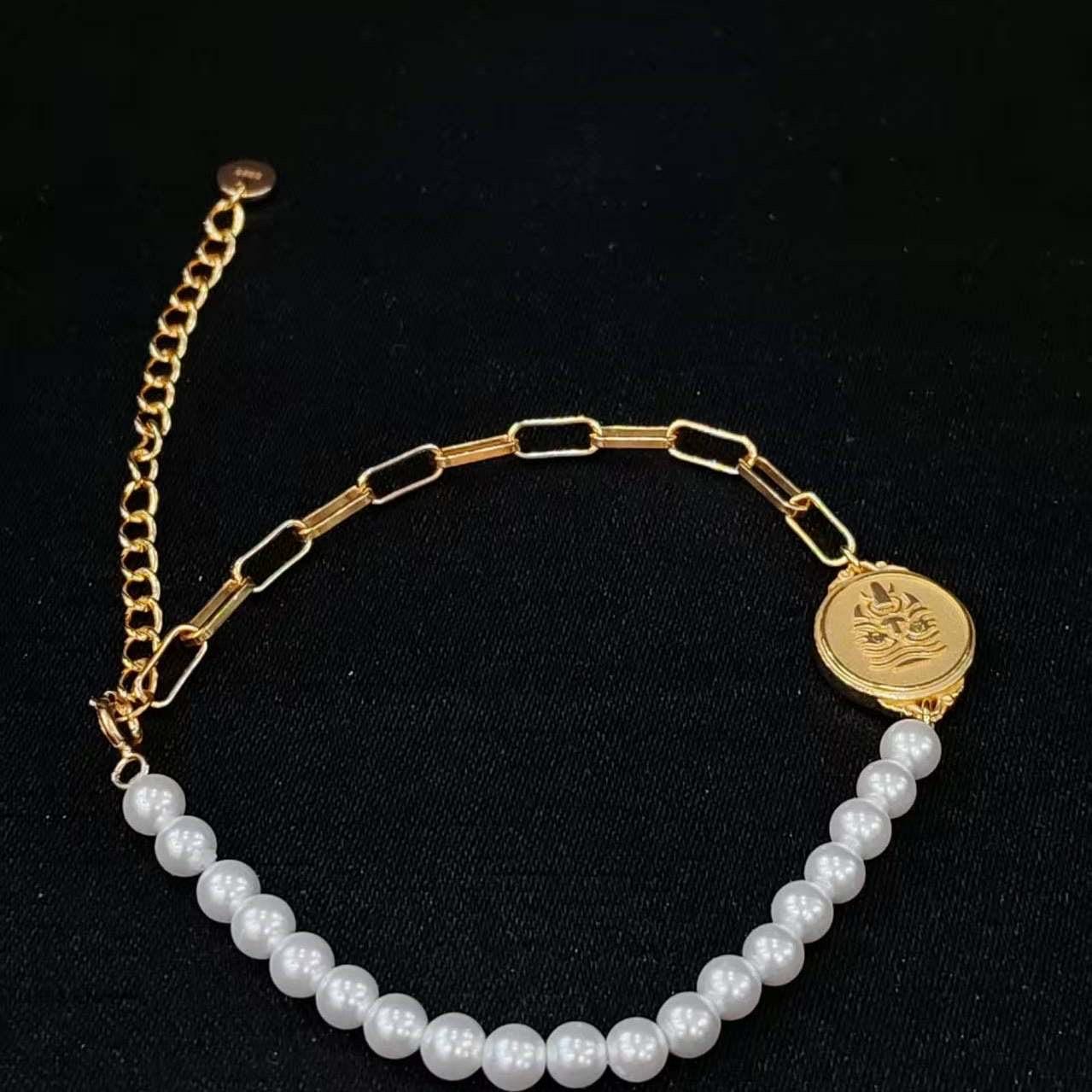 Original 925 Sterling Silver Bracelet for Women, Handmade Fine Silver Chain Bracelet, Minimalist Dainty Jewelry, Unique Gift for Her