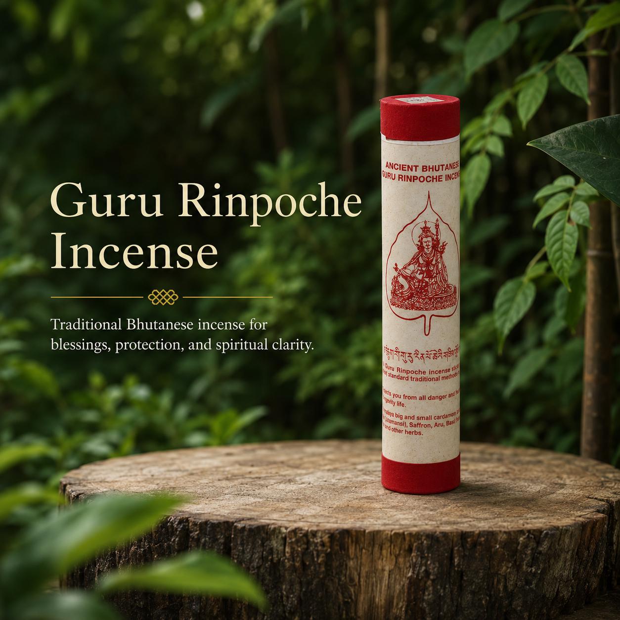 Traditional Bhutanese Medicine Buddha Incense | Natural Herbal Incense | Handmade Buddhist Meditation Incense | 30 Sticks