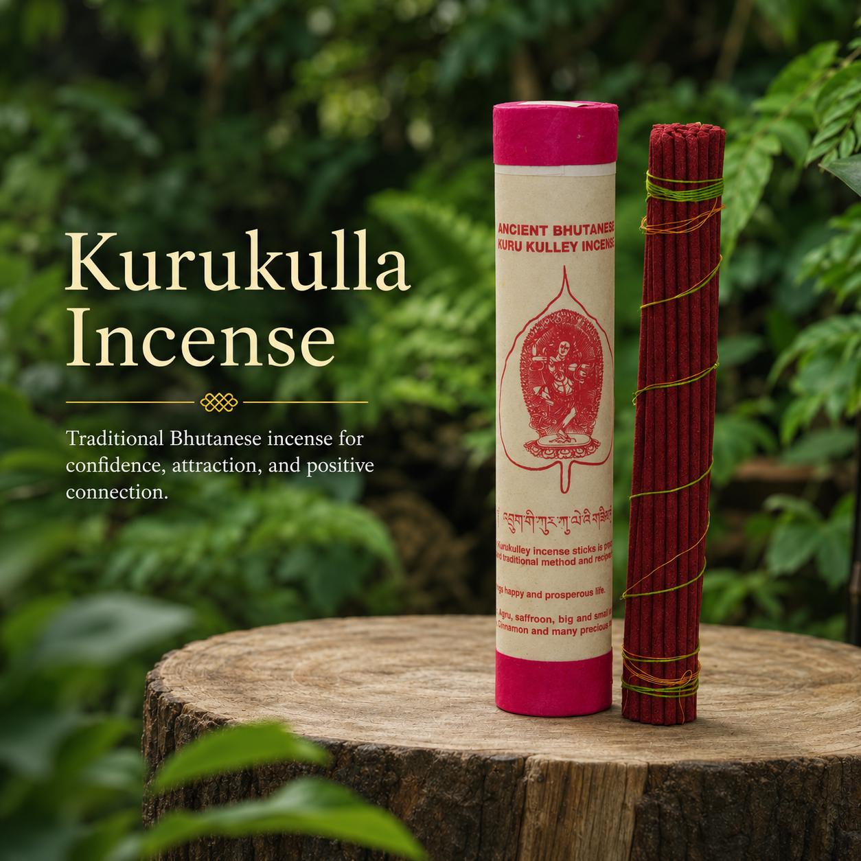 Traditional Bhutanese Medicine Buddha Incense | Natural Herbal Incense | Handmade Buddhist Meditation Incense | 30 Sticks