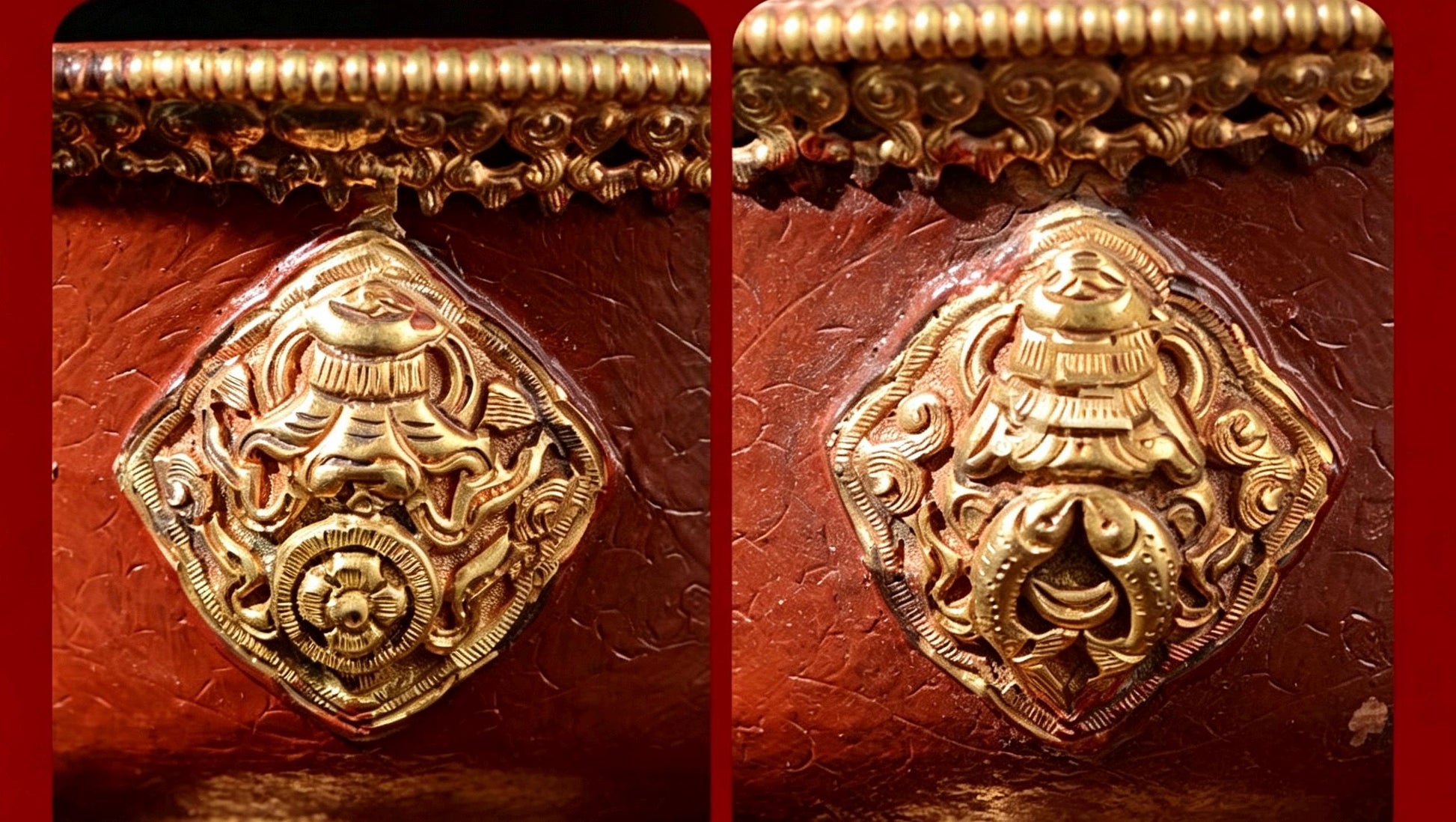 Nepalese Brass Tibetan Butter Lamp Holder, Carved Eight Auspicious Symbols Oil Lamp, Vajrayana Altar Decor Buddhist Blessing Gift