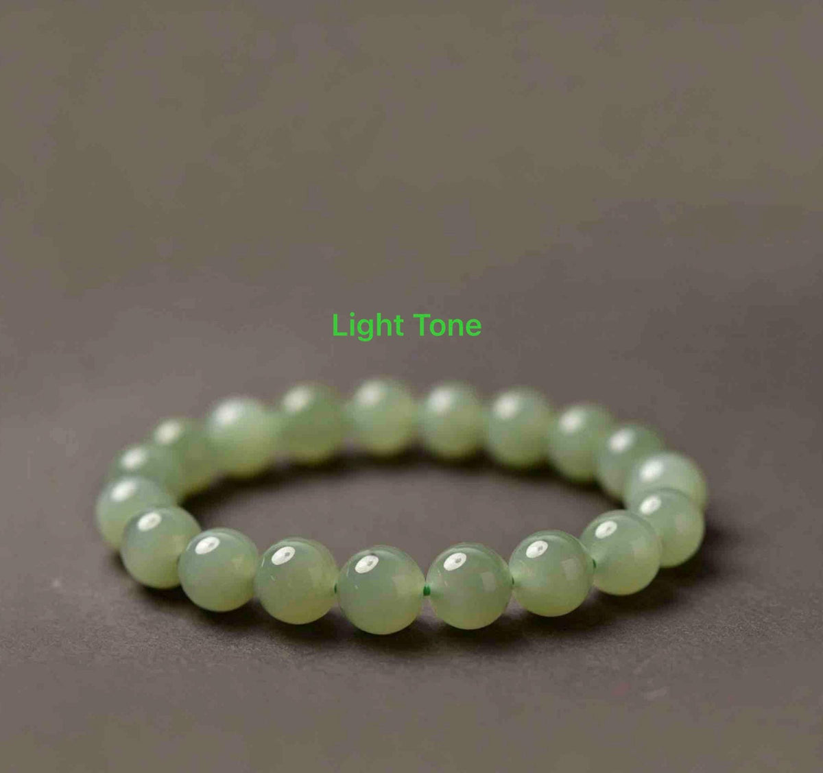 Natural Nephrite Jade Bracelet Green Jade Bead Bracelet Spinach Green Jade Stackable Gemstone Jewelry Gift for Her
