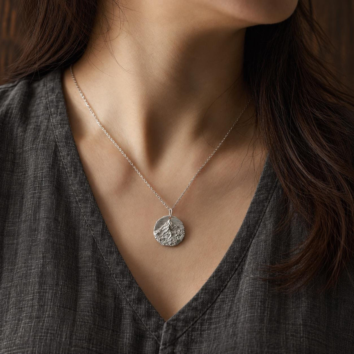 Collar Monte Kailash plata 999 y cadena S925