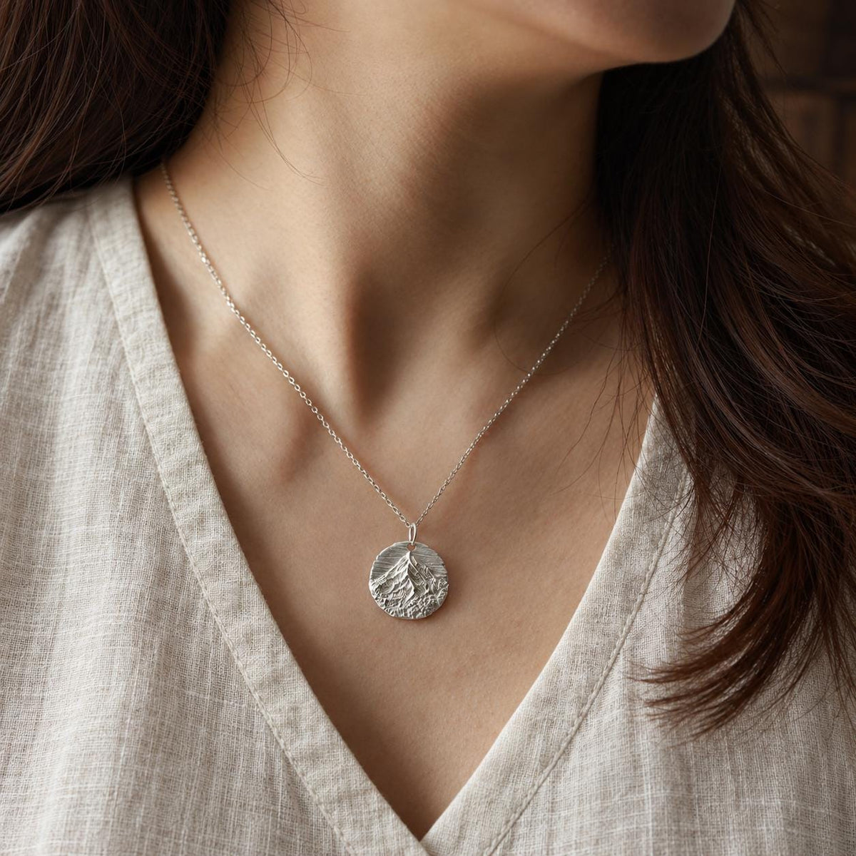 Collar Monte Kailash plata 999 y cadena S925
