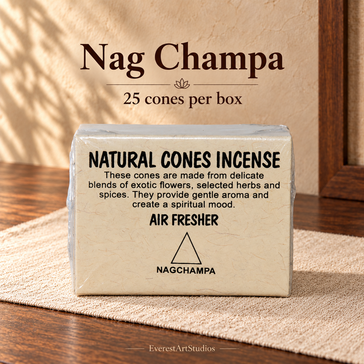 PTSX-TB623329877955-16 | Nag Champa | Source-matched incense packaging