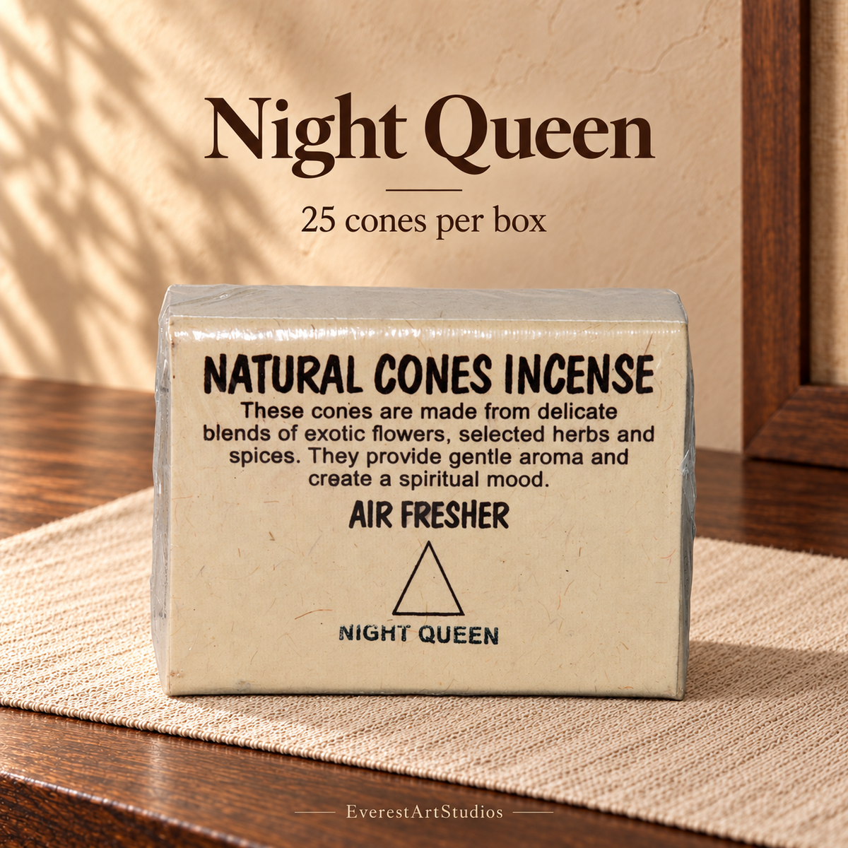 PTSX-TB623329877955-30 | Night Queen | Source-matched incense packaging