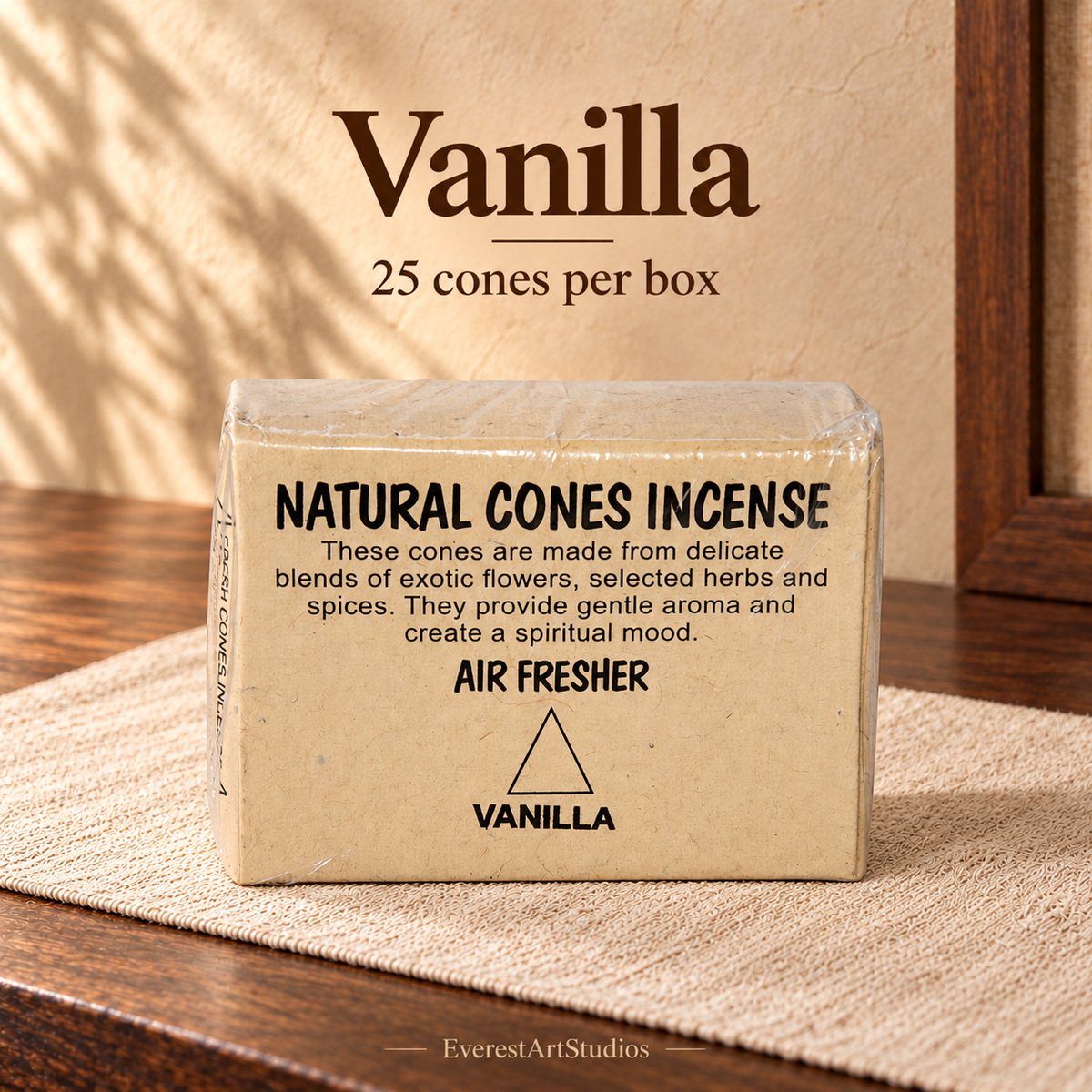 PTSX-TB623329877955-34 | Vanilla | Source-matched incense packaging