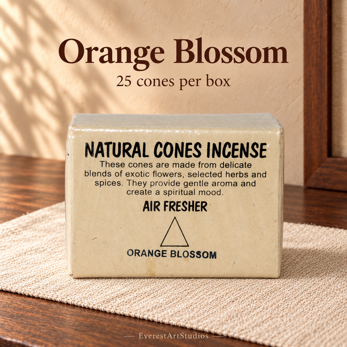 PTSX-TB623329877955-40 | Orange Blossom | Source-matched incense packaging